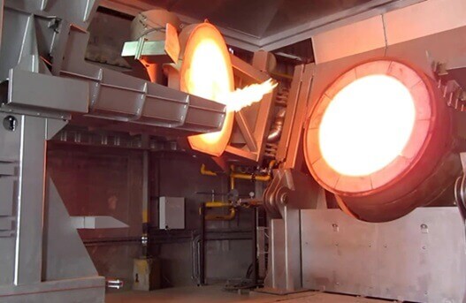 Aluminium Melting Rotary Furnace
