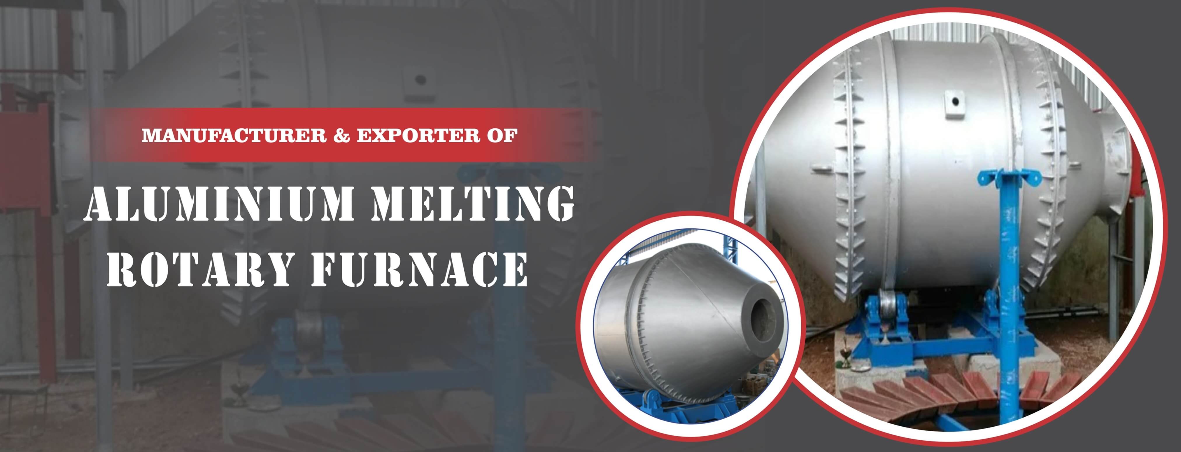 Aluminium Melting Rotary Furnace in India | Aluminium Melting Rotary Furnace Exporters in India